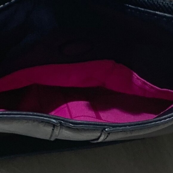 Botkier Valentina Black Leather Satchel with chain strap - Picture 10 of 13